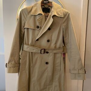 J. Crew Classic Beige Trench Coat